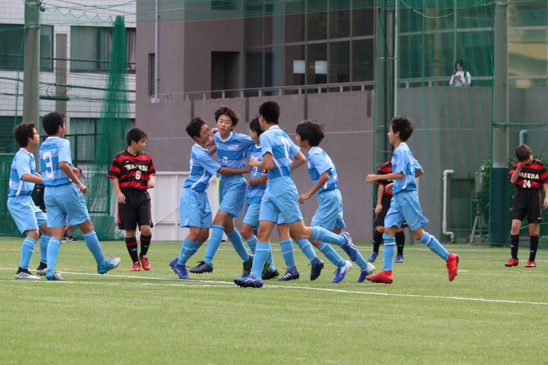 中学サッカー部 新人戦兼新宿区民大会 優勝 海城中学高等学校